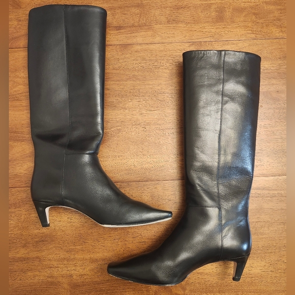 Reformation Remy Genuine Leather Knee Boots - Picture 7 of 13